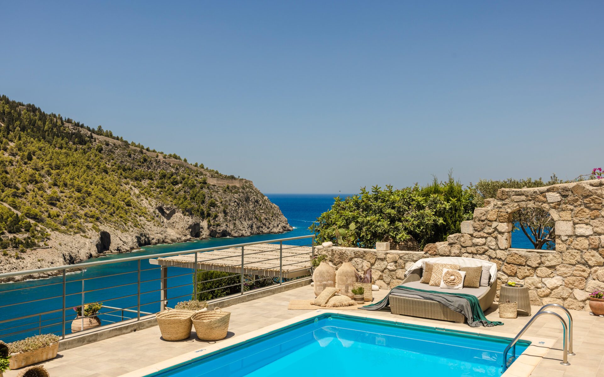 Photoshooting hotels in Kefalonia island of Greece