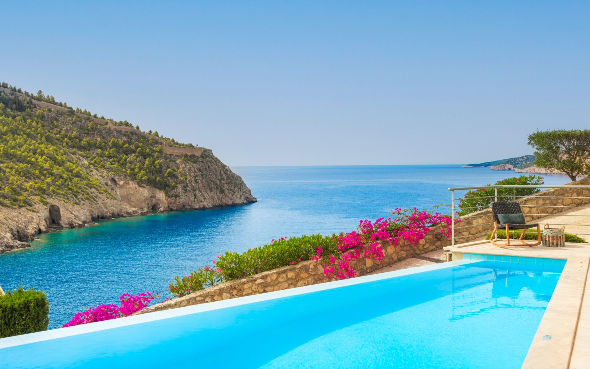 Photoshooting hotels in Kefalonia island of Greece